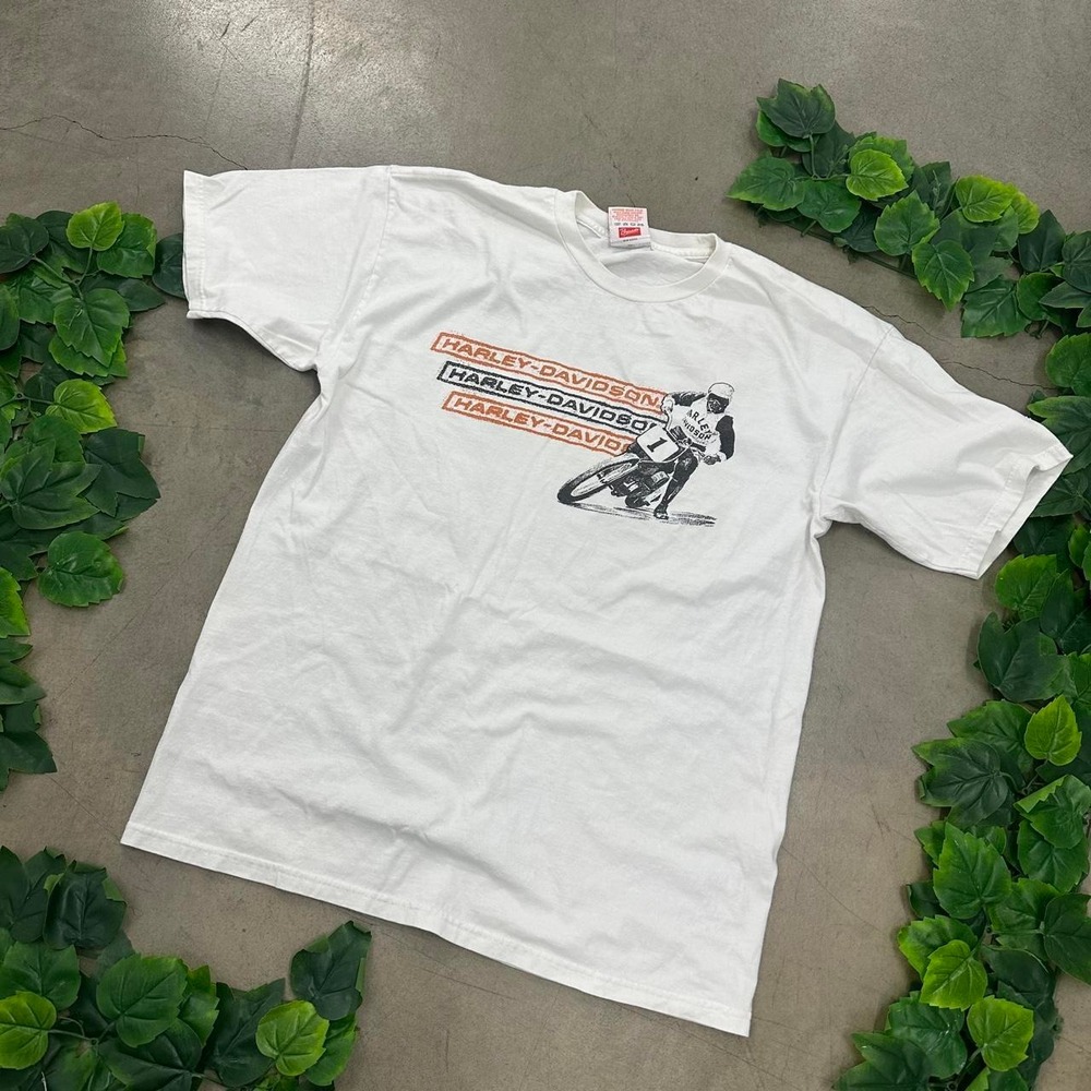 Harley Davidson Moroney's Motorcycle Racing Graphic T-Shirt